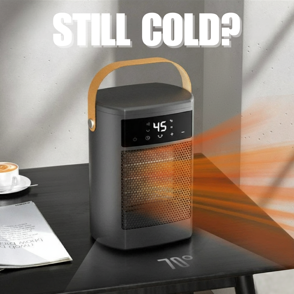 LuminaHeat™ Controlled Desktop Heater