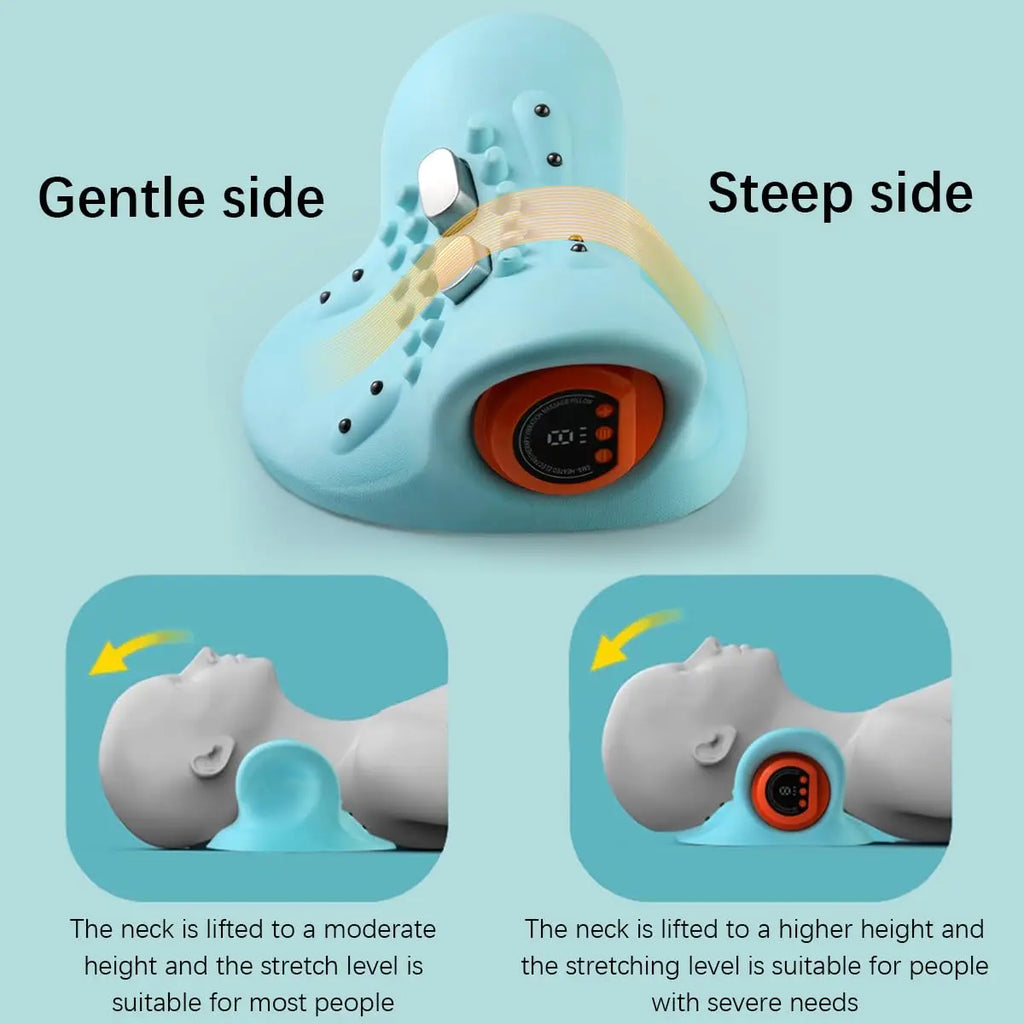 LuminaHeat™ Electric Neck & Shoulder Massager Pillow