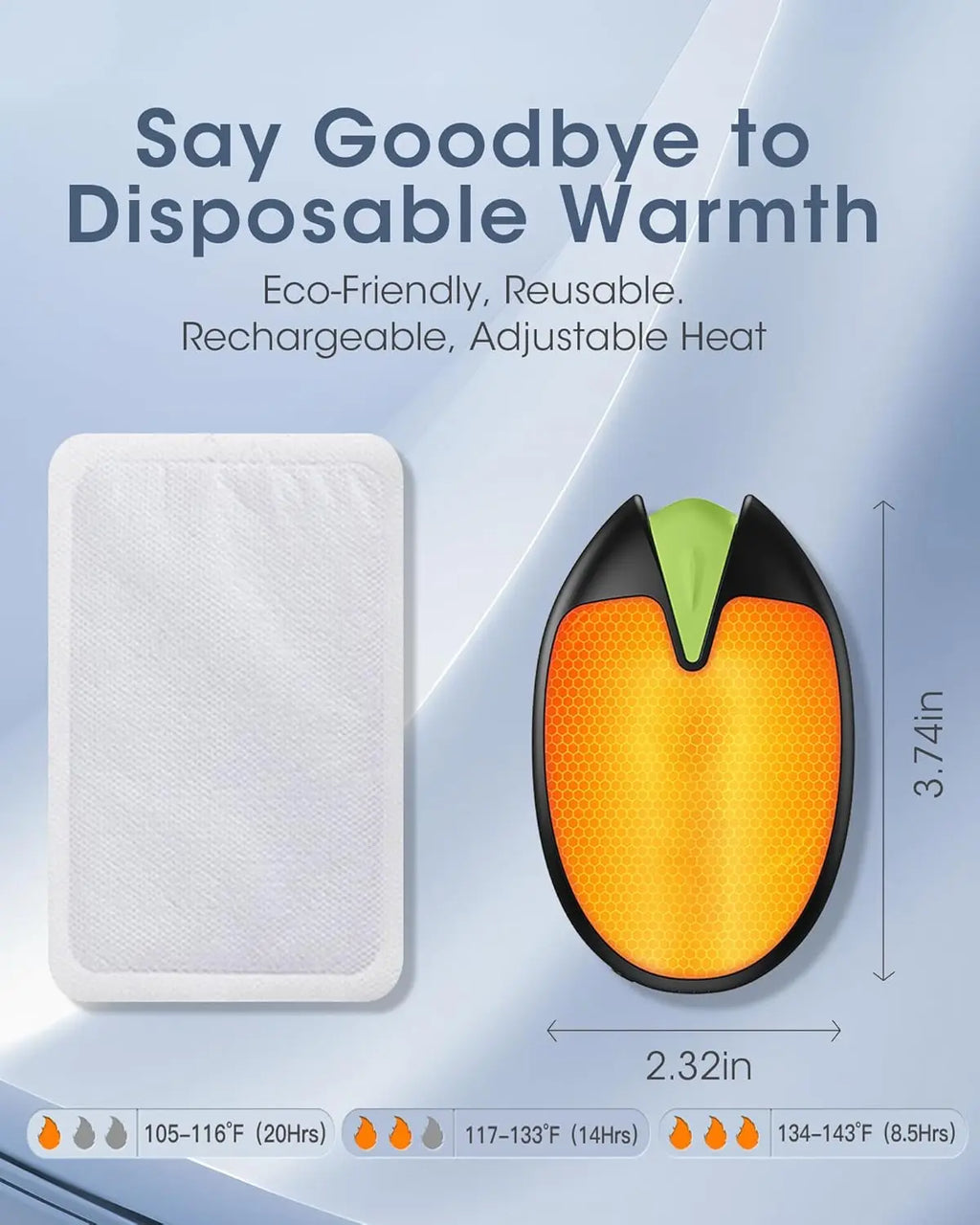 LuminaHeat™ Rechargeable Hand Warmers