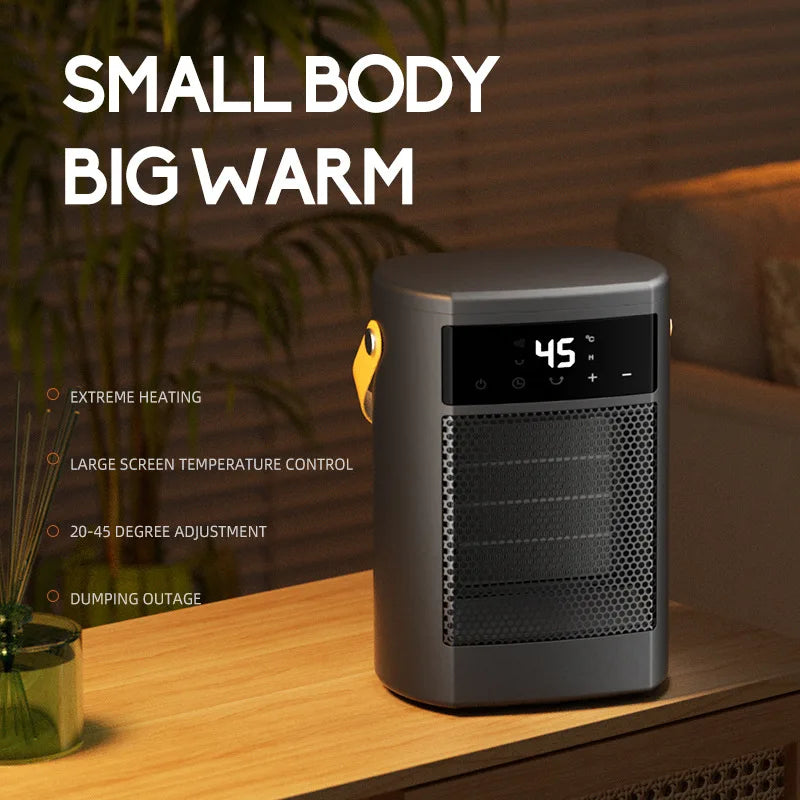 LuminaHeat™ Controlled Desktop Heater