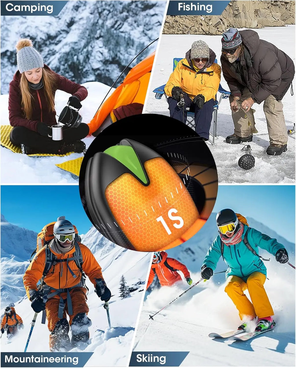 LuminaHeat™ Rechargeable Hand Warmers