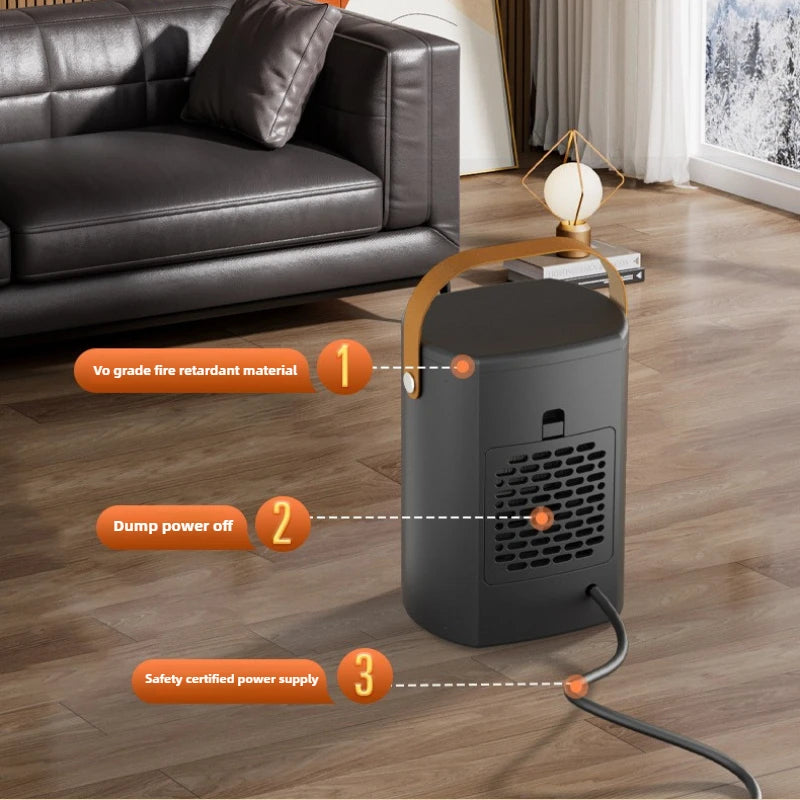 LuminaHeat™ Controlled Desktop Heater